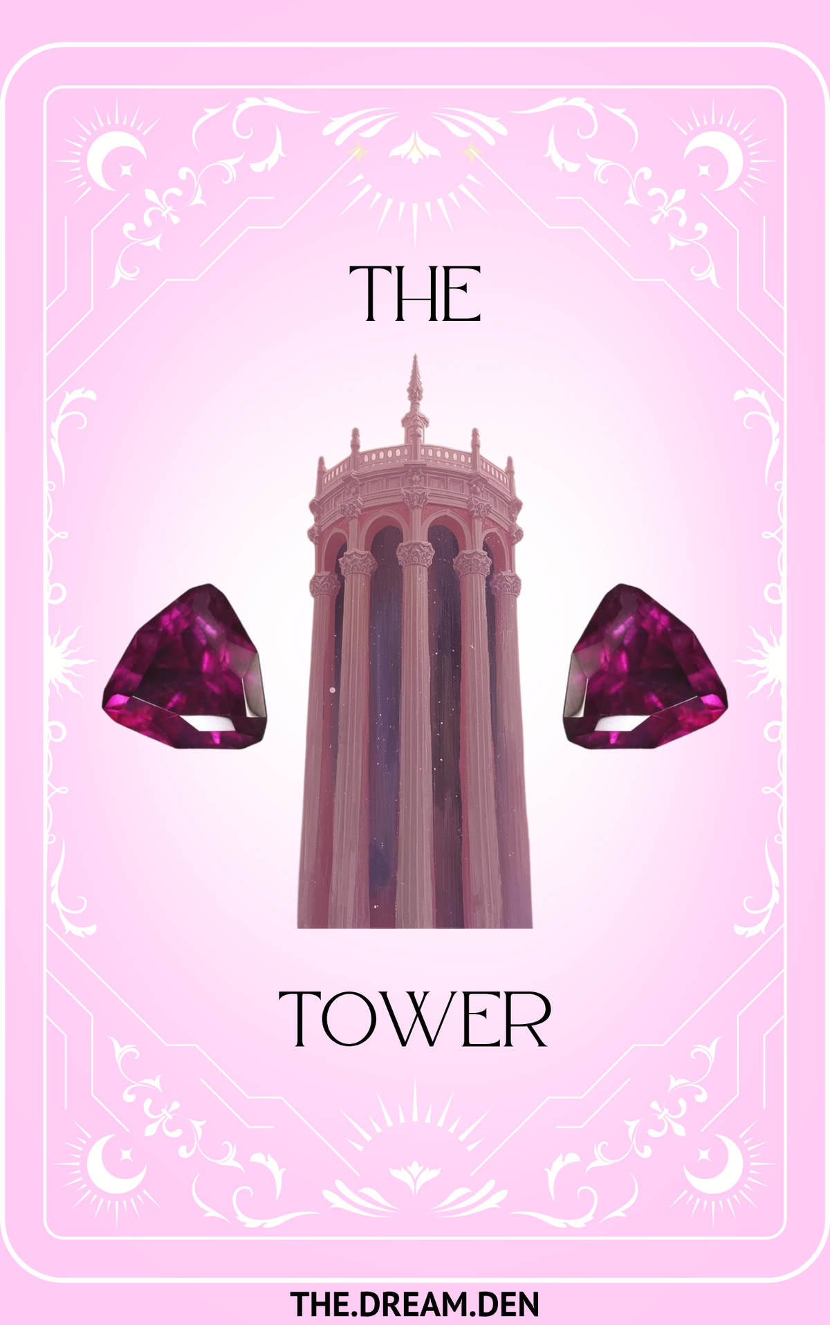 The Crystal Tarot by The Dream Den — Digital Deck & Interactive Reading Experience