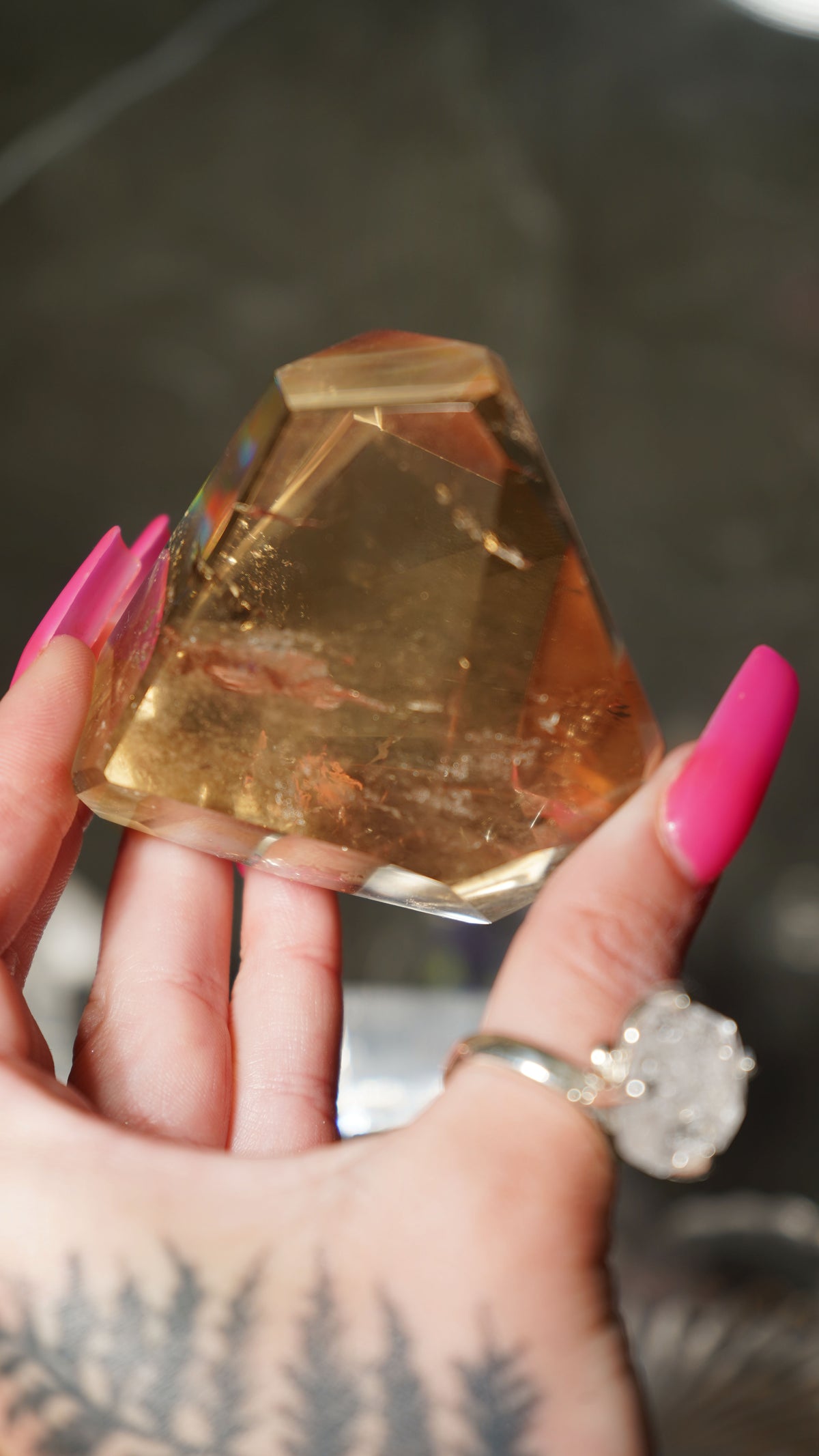 Lemurian Citrine Freeform
