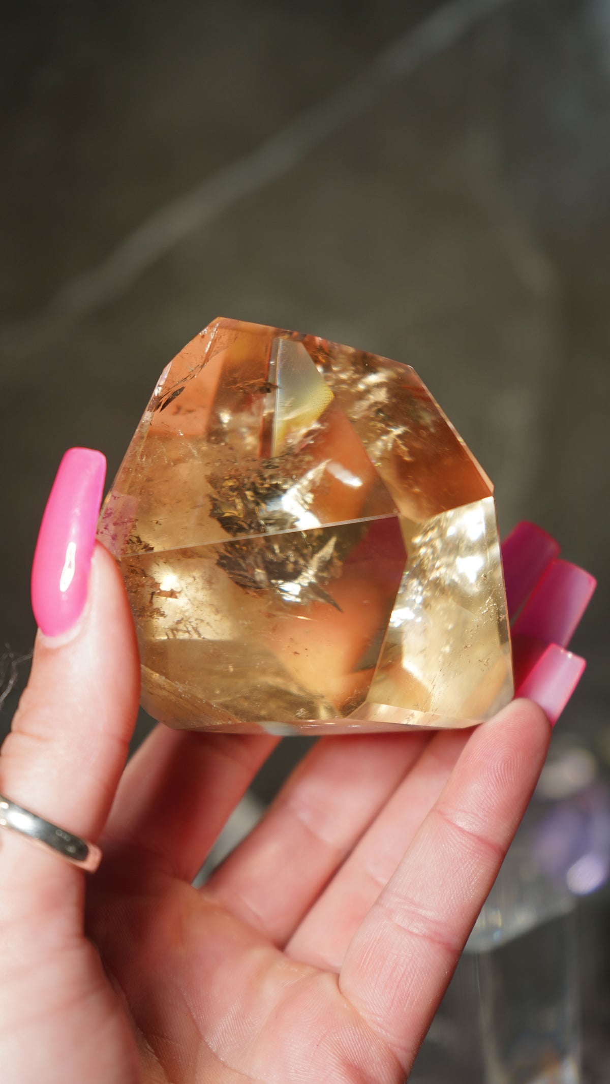 Lemurian Citrine Freeform