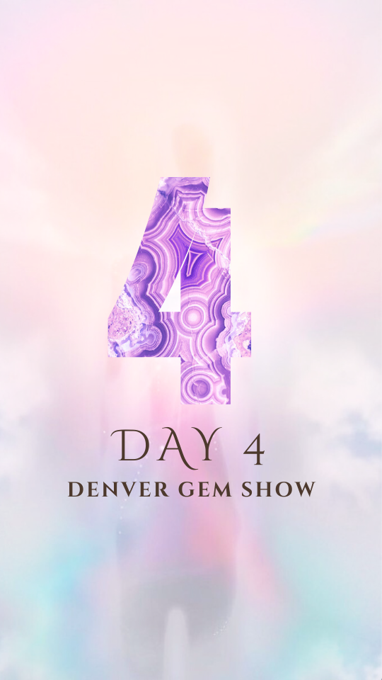 Day 4: Denver Gem Show ✧ Low VS High Quality Crystals ✧