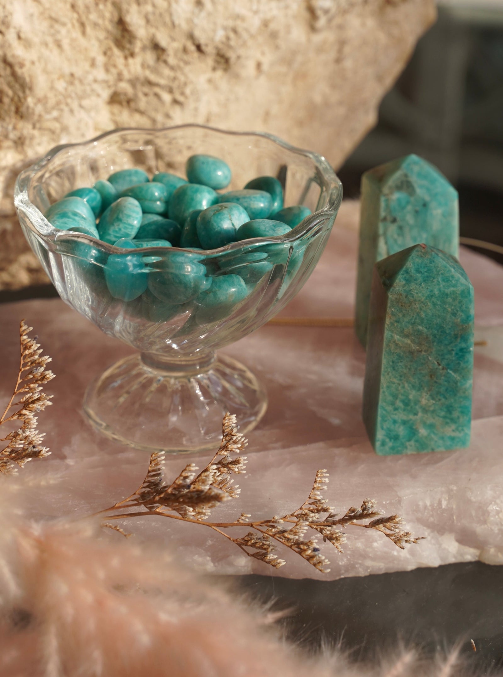 Amazonite Tumble - Dream Den Crystals