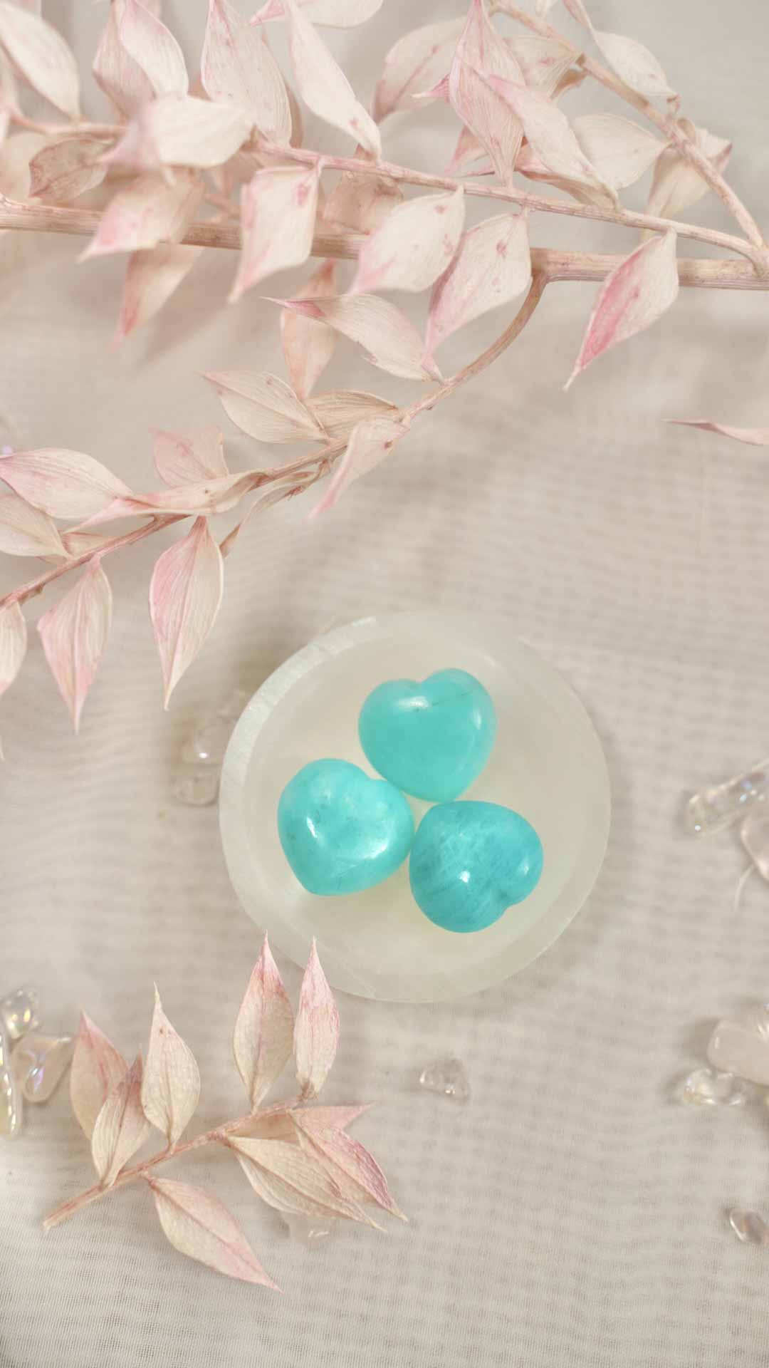 Amazonite Heart (Gem Grade) - Dream Den Crystals
