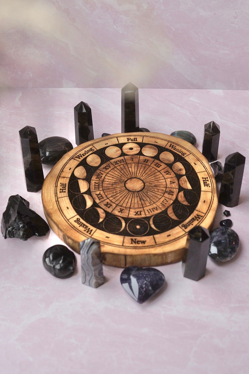 Black Obsidian Tower (Small) - Dream Den Crystals