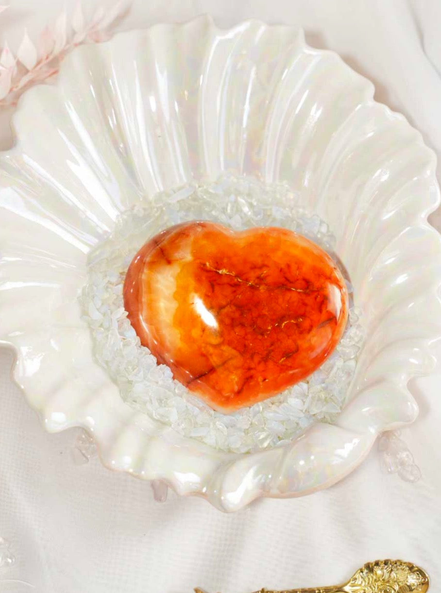 Carnelian Heart (Big) - Dream Den Crystals