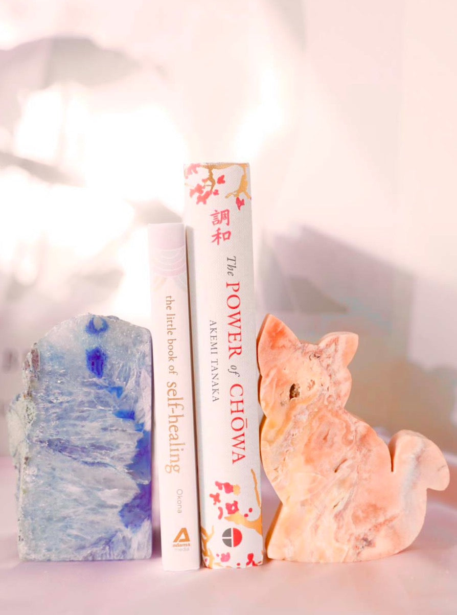 Pink Amethyst Cat - Dream Den Crystals