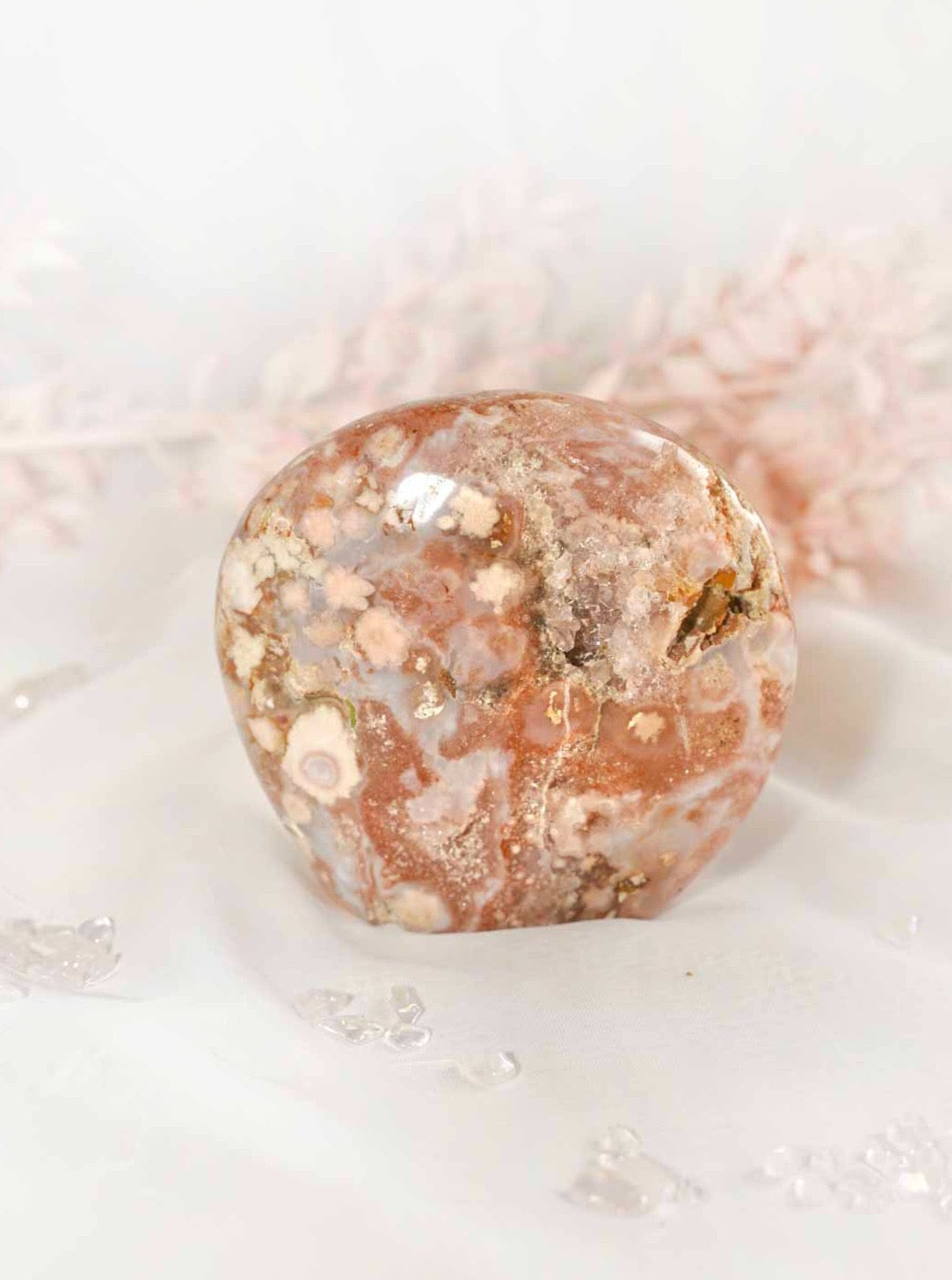 Flower Agate Palm - Dream Den Crystals