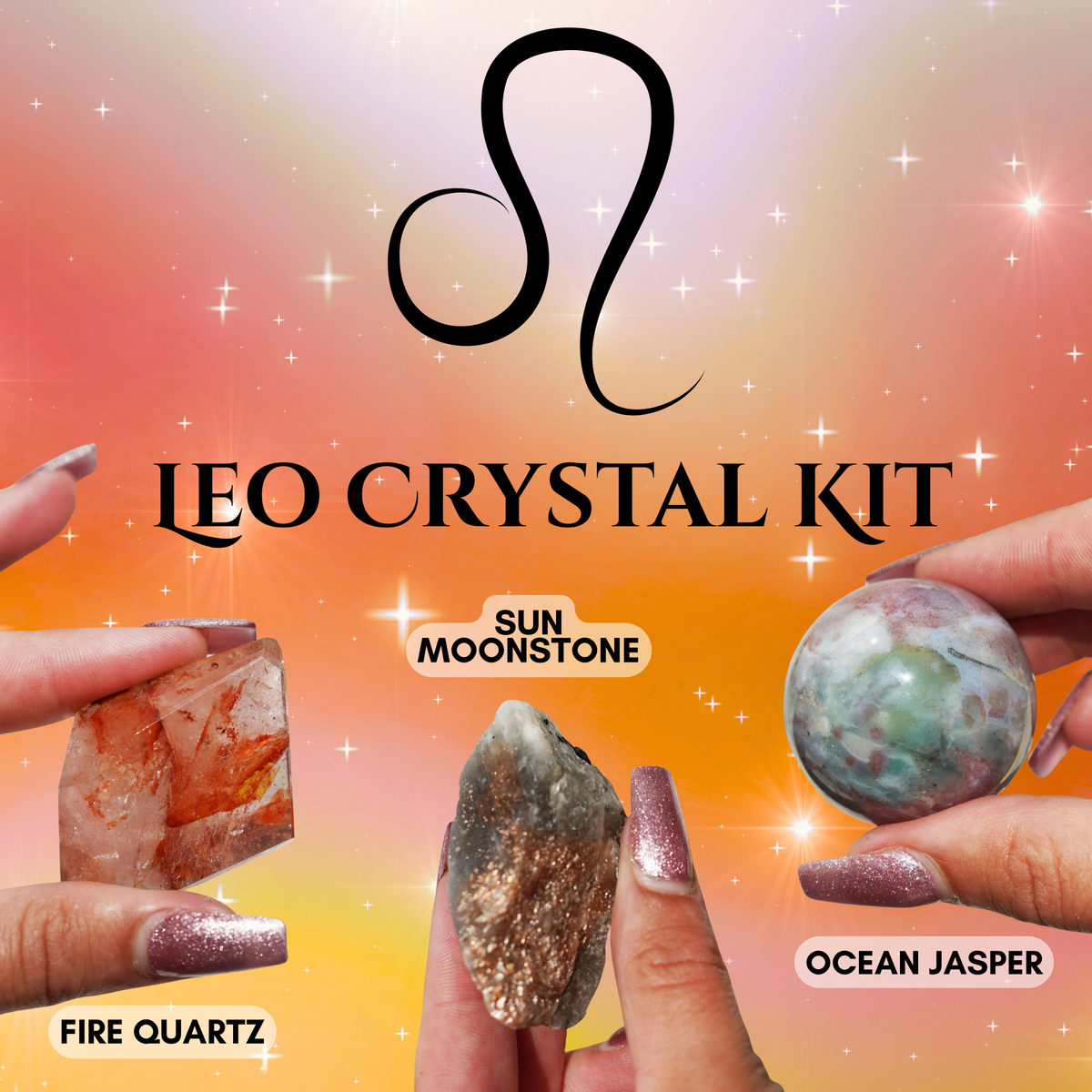 Leo Season Crystal Bundle