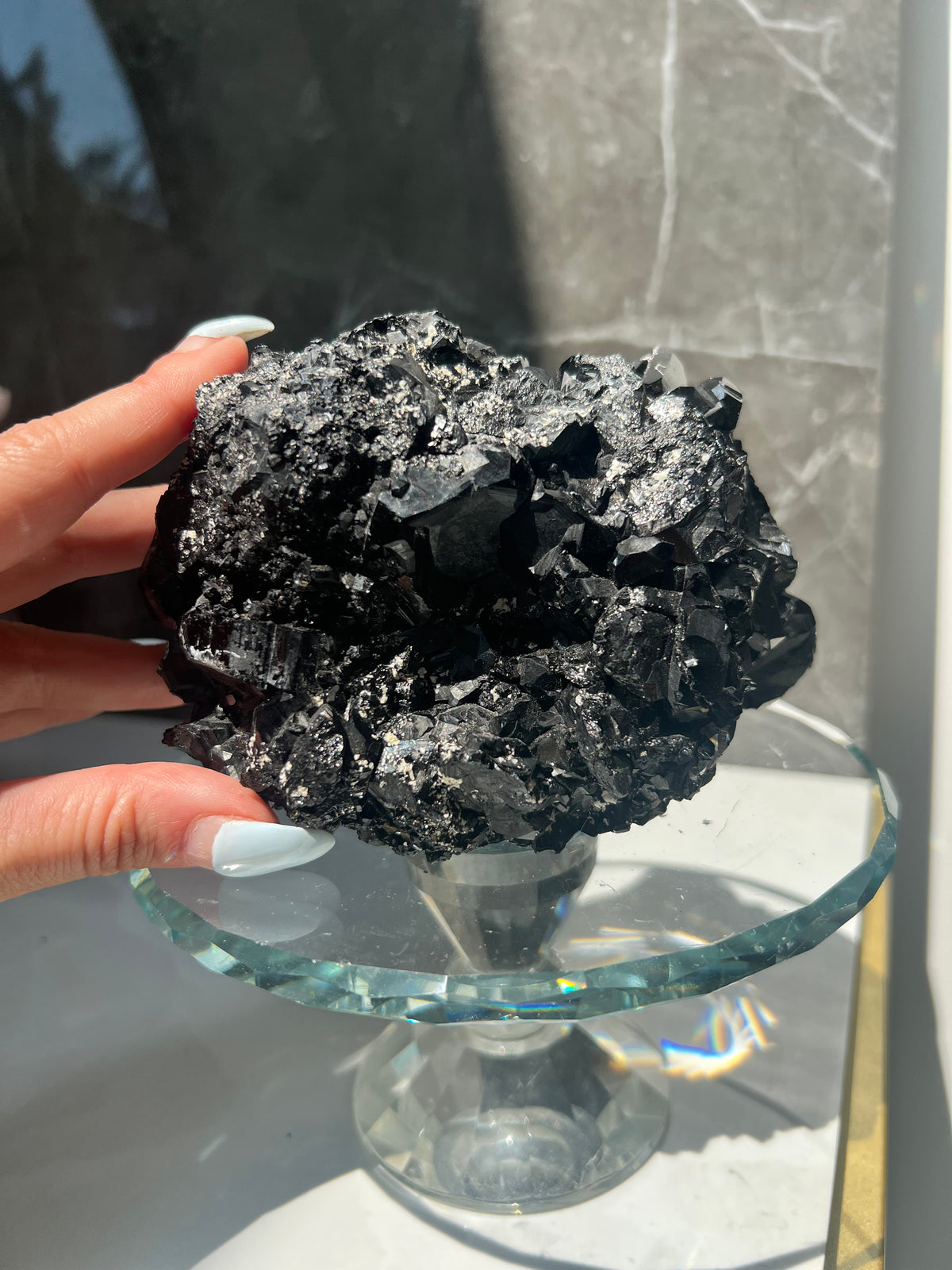 Large Peruvian Black Tourmaline