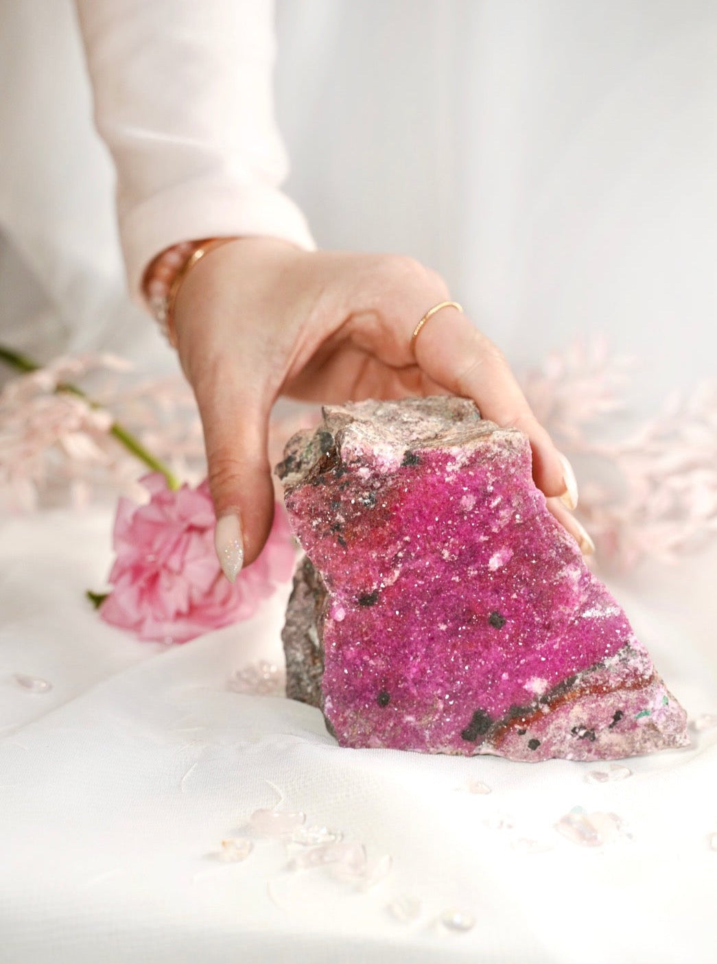 Cobalto Calcite Raw Piece - Dream Den Crystals