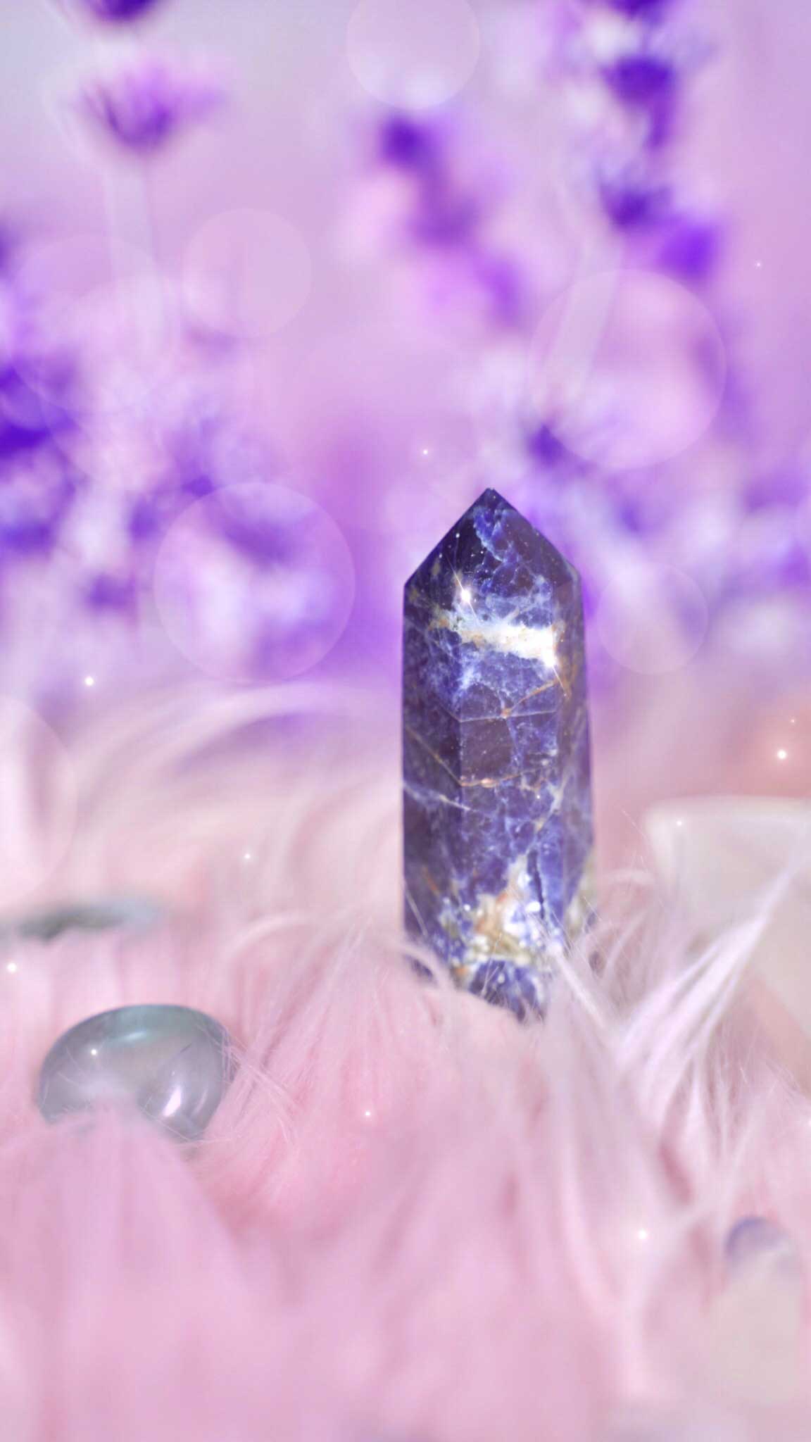 Sodalite Tower - Dream Den Crystals