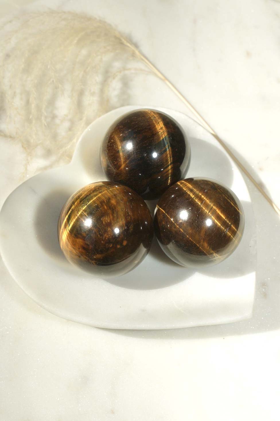 Tiger's Eye Sphere - Dream Den Crystals