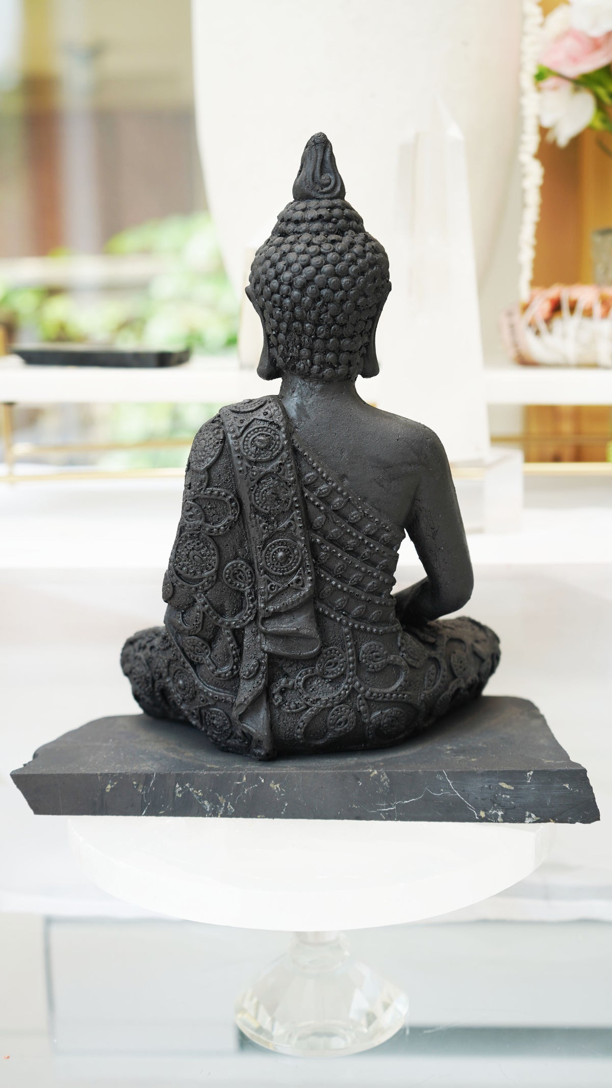 Shungite Buddha