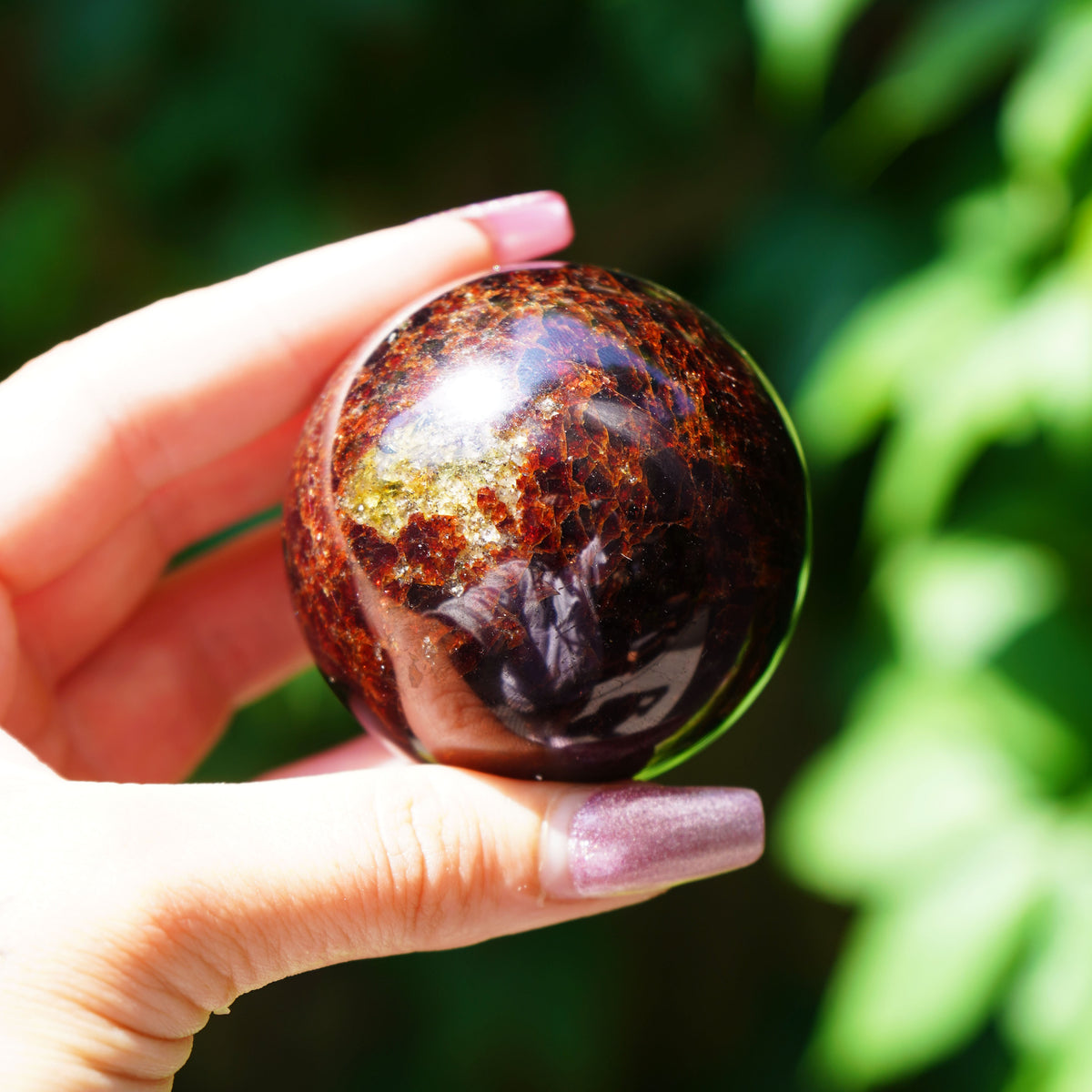 Garnet Sphere Large