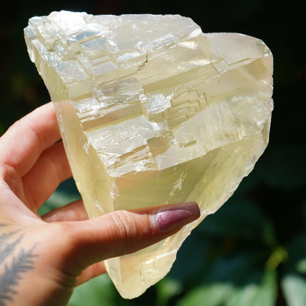 Golden Optical Calcite