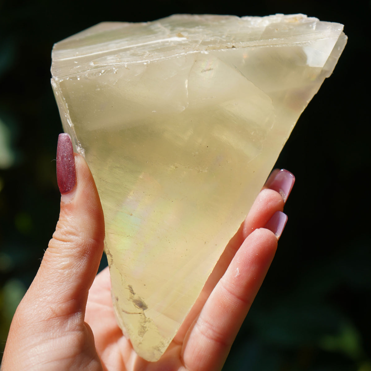 Golden Optical Calcite