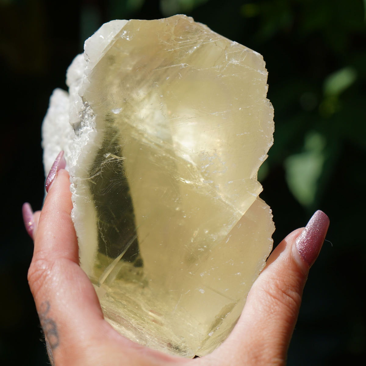 Golden Optical Calcite