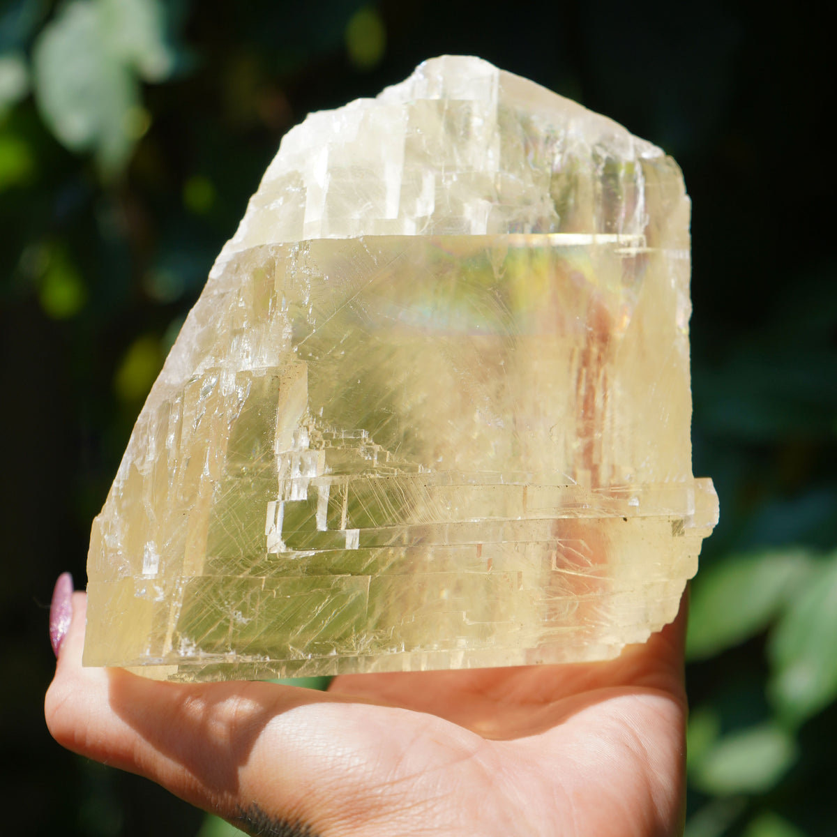 Golden Optical Calcite