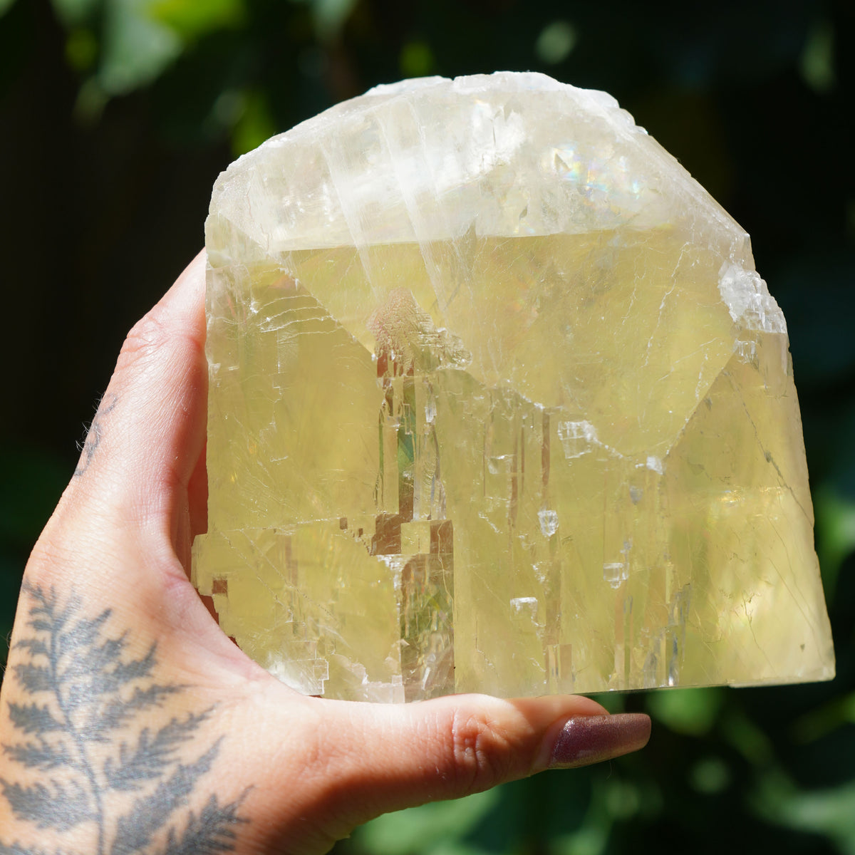 Golden Optical Calcite