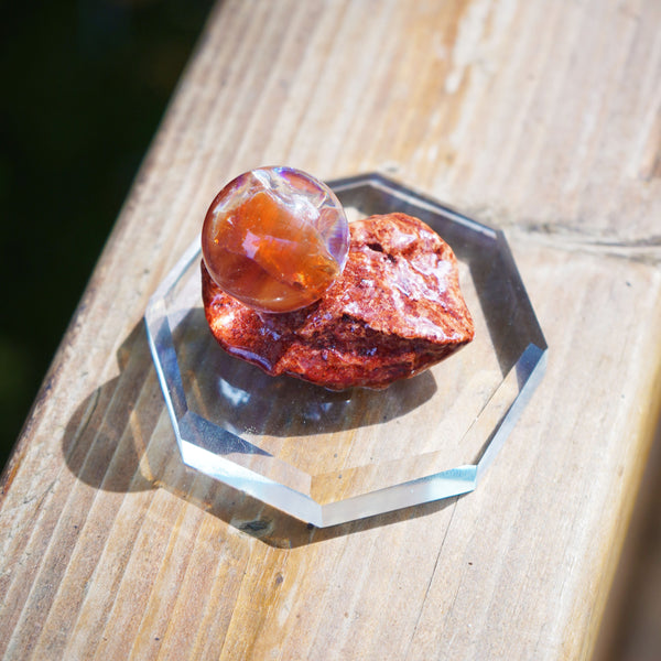 Fire Opal Scrying Orbs | Divination & Crystal Healing Tools - Dream Den ...