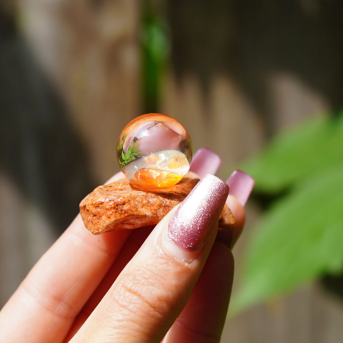 Fire Opal Scrying Orbs
