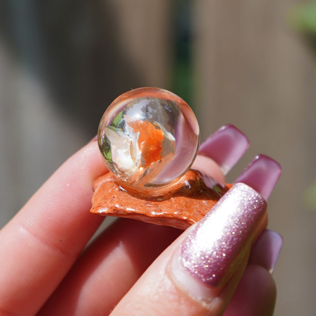 Fire Opal Scrying Orbs
