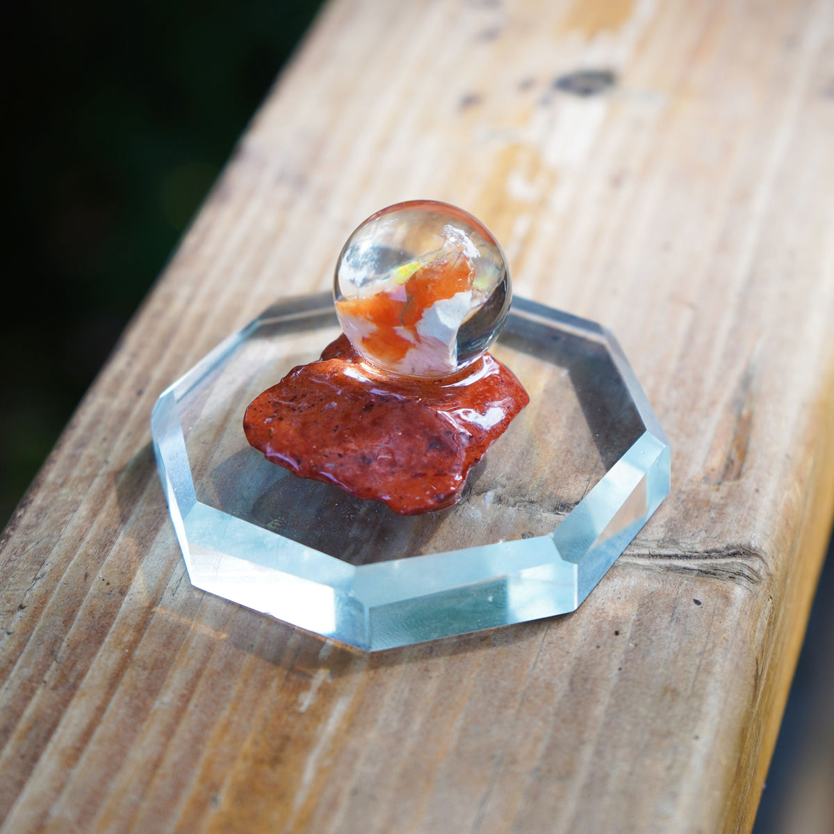 Fire Opal Scrying Orbs