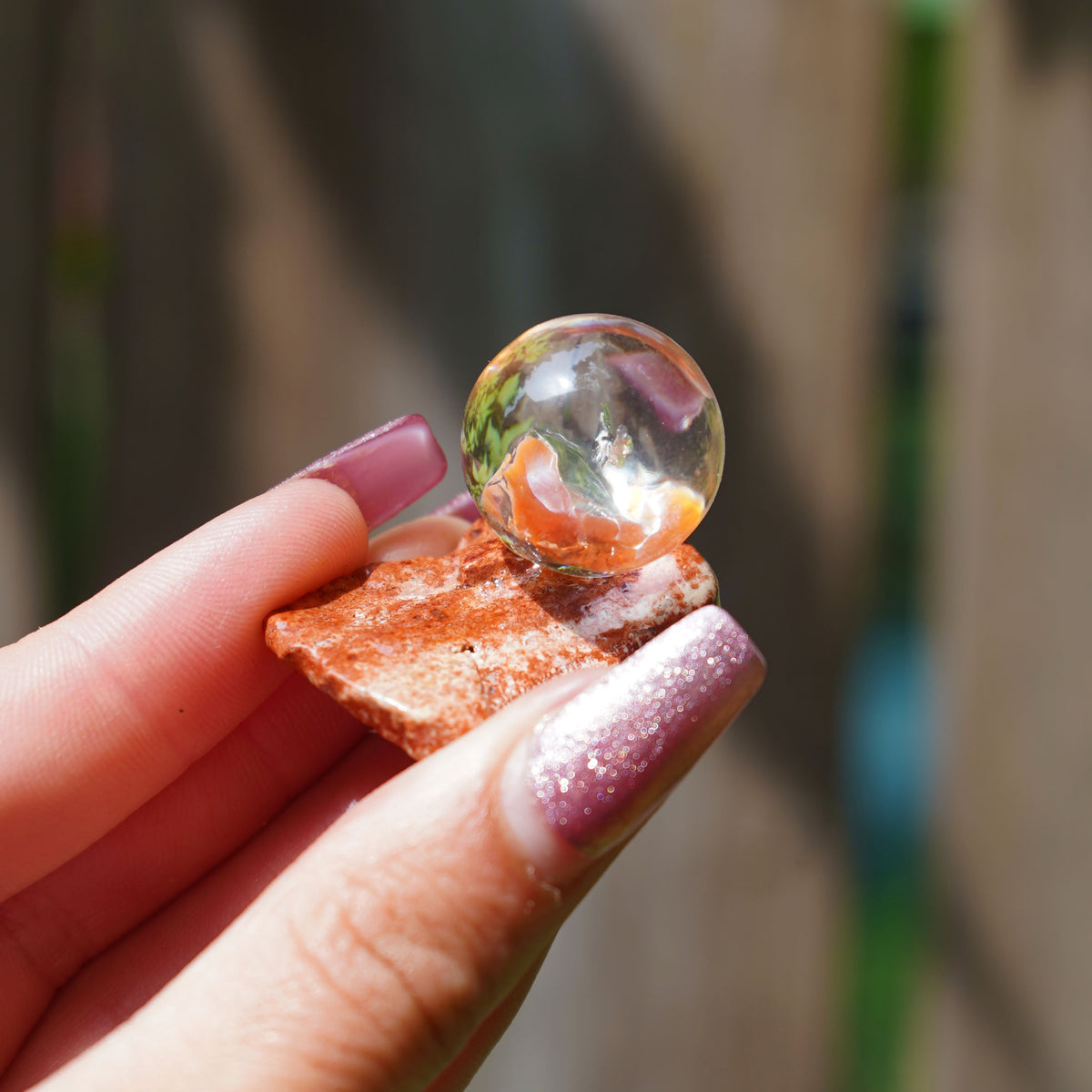 Fire Opal Scrying Orbs