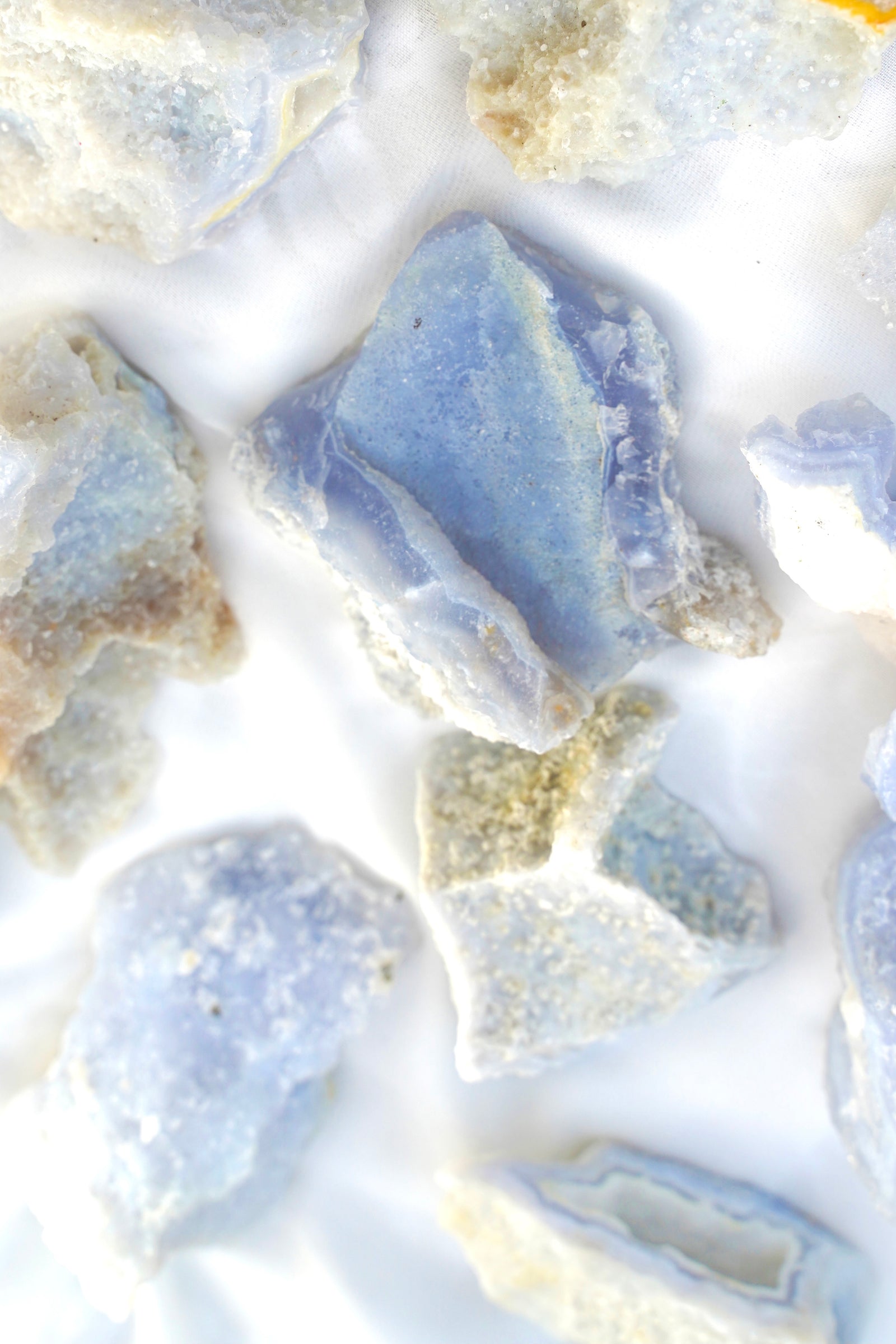 Blue Lace Agate Druzy - Dream Den Crystals