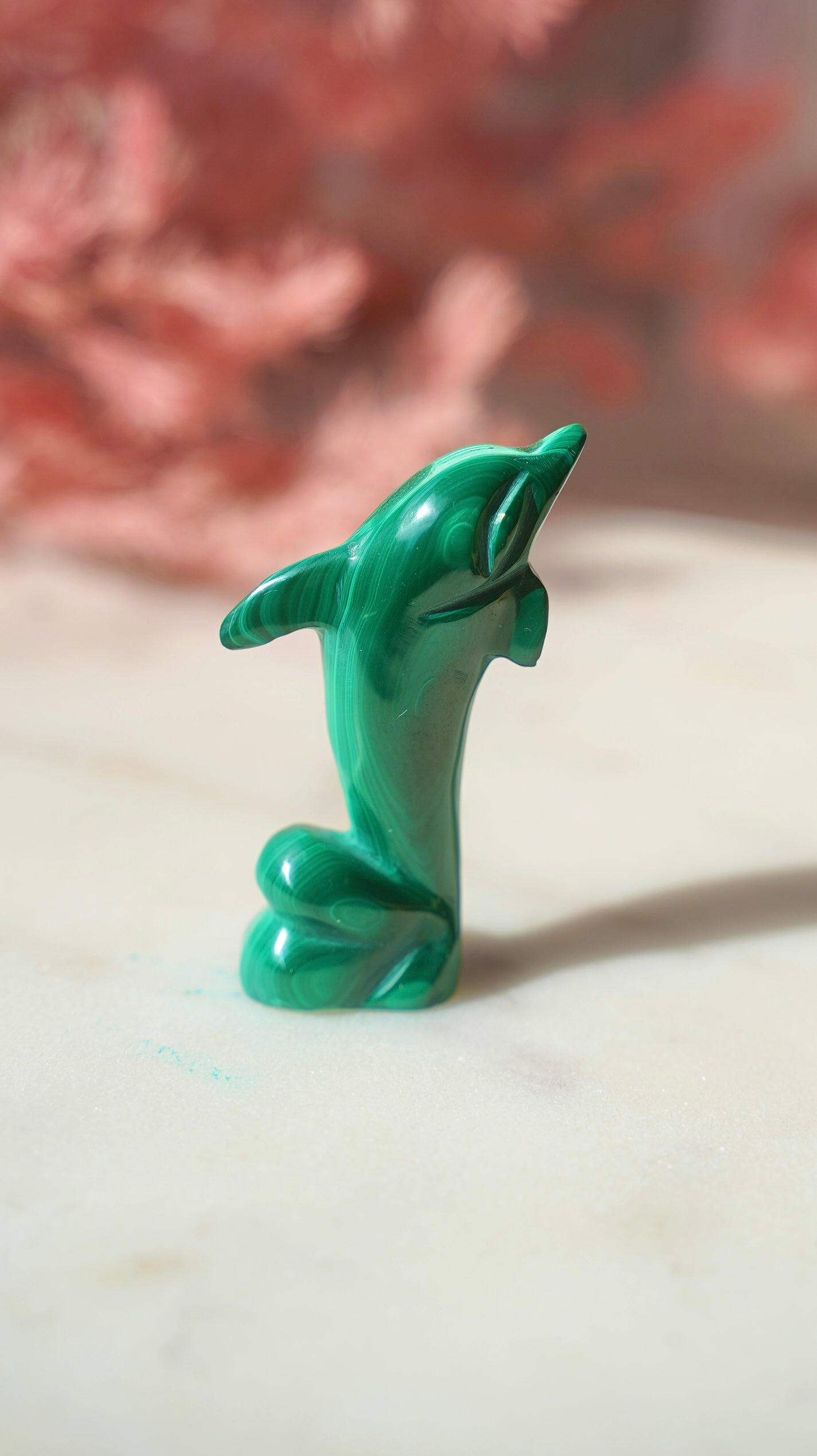 Malachite Animal Sculpture - Dream Den Crystals