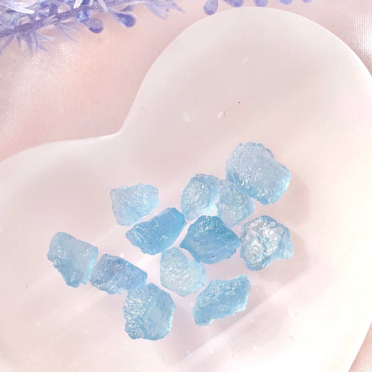 Aquamarine Raw Tumbles - Dream Den Crystals
